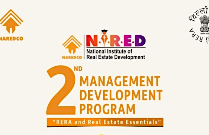 NAREDCO To Host 2nd Management Development Program – “RERA & REAL ESTATE ESSENTIALS” – Under NIRED