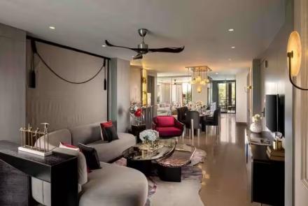 Luxury home interior 